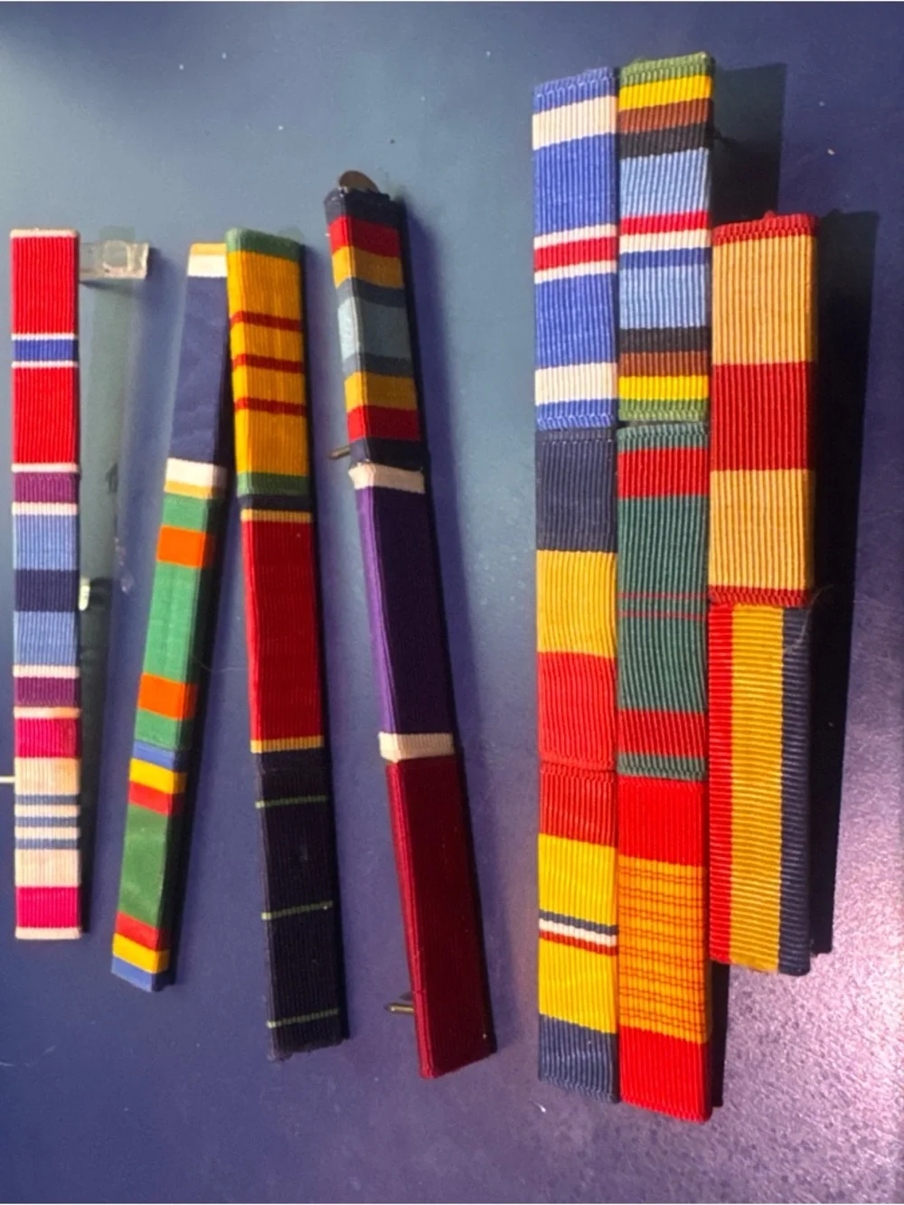 Colorful Military Ribbon Bar Set - Multicolor - Picture 5 of 6